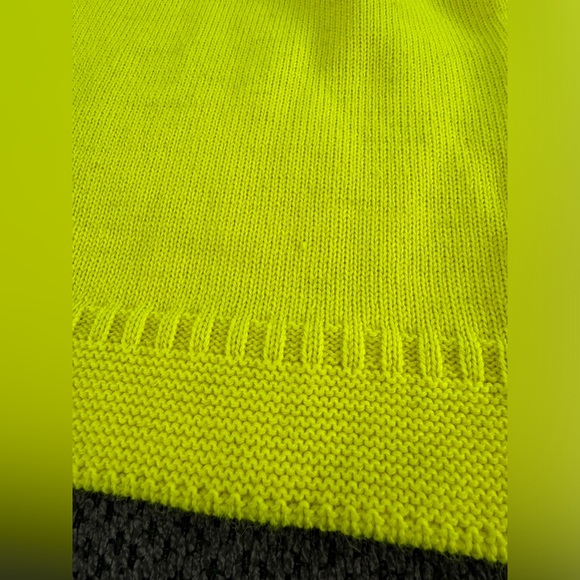 🆕 Molly Goddard Ayla Jumper Lambswool Knit Sweater Neon Yellow XS Retail $580 - Picture 10 of 16